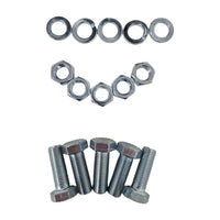7K #42 Round EZ-Lube Trailer Axle Spindle Kit – 2.50" Weld-On Brake Flange with Hardware (SP-25042FZ-225-DD-KIT)