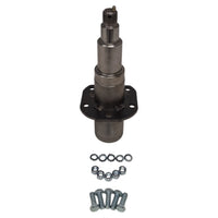 7K #42 Round EZ-Lube Trailer Axle Spindle Kit – 2.50" Weld-On Brake Flange with Hardware (SP-25042FZ-225-DD-KIT)