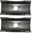 2 x Trailer axle spring seat perch 3"axel tube 5200# 6000# 7000# mount pad (SP-3-LOTOF2)