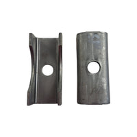 2 x Trailer axle spring seat perch 3"axel tube 5200# 6000# 7000# mount pad (SP-3-LOTOF2)
