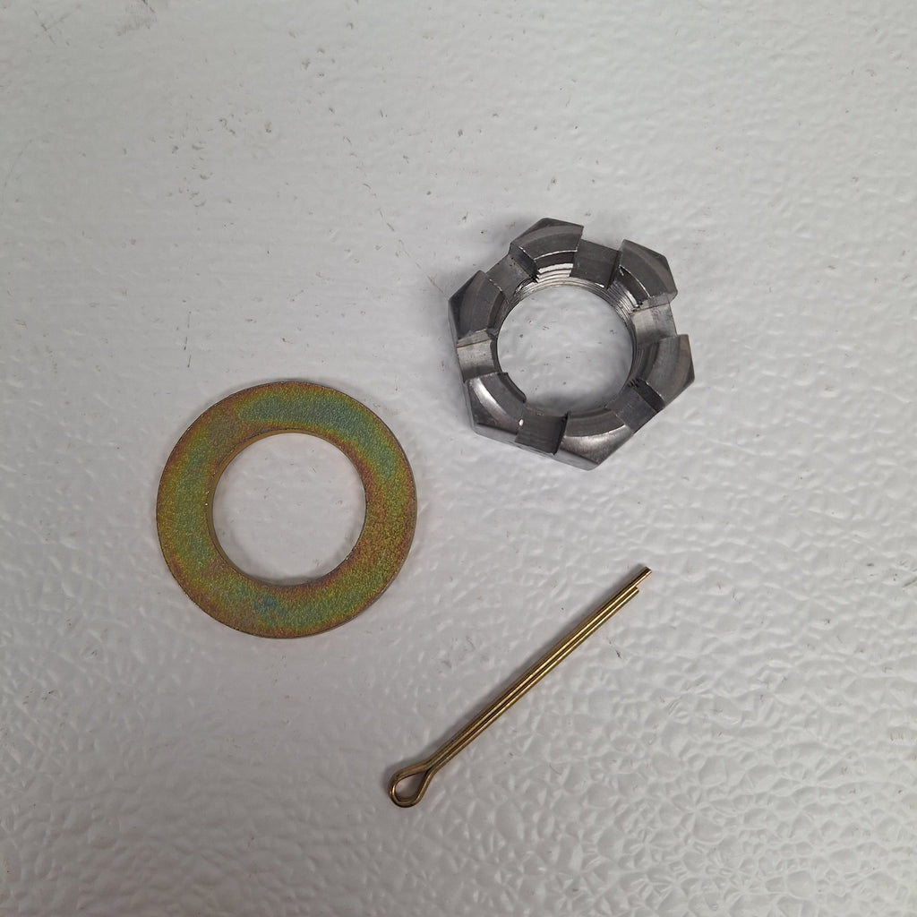 #42 Spindle, Torsion axle, with Spindle Hardware (SP-T60FBZ-KIT)