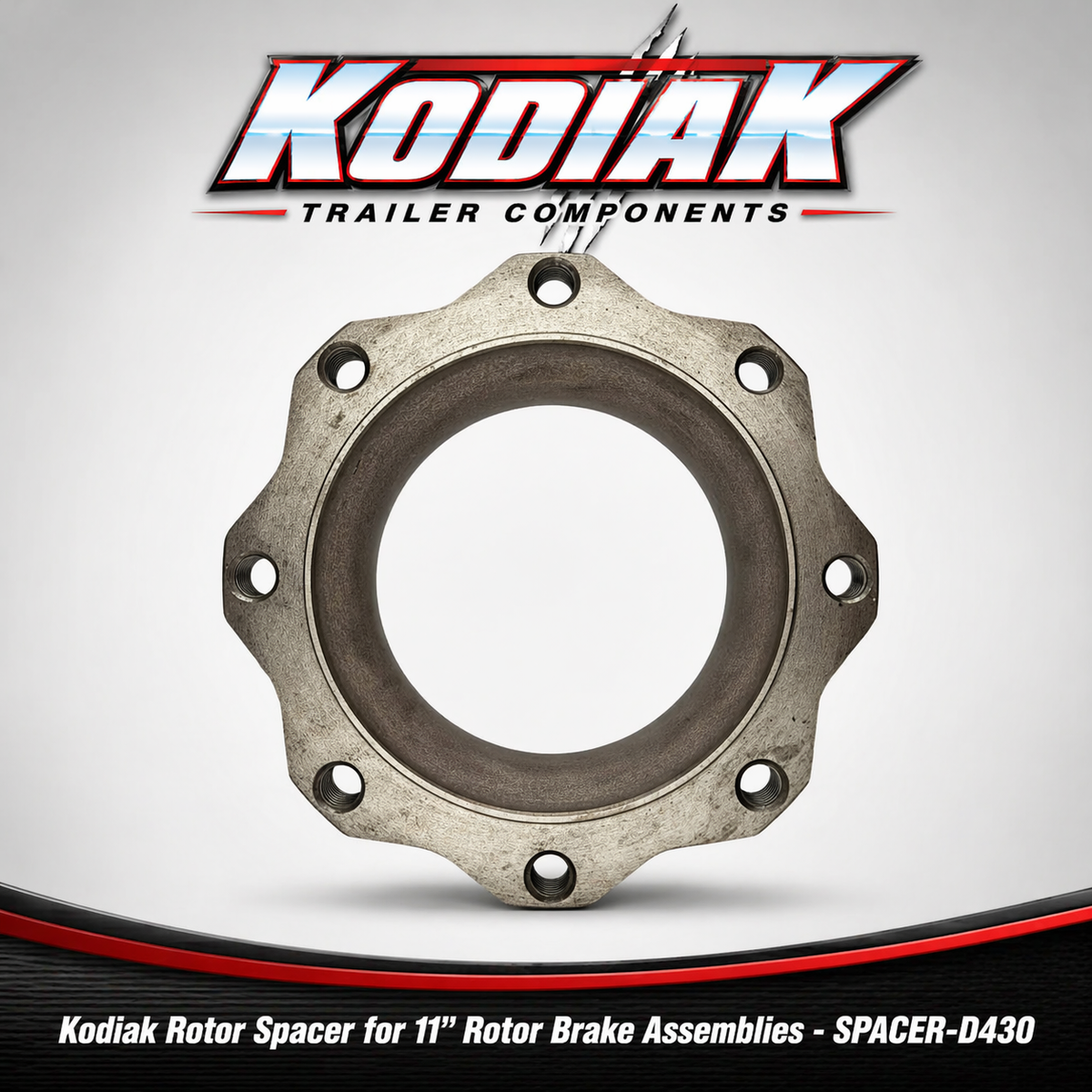 Kodiak Rotor Spacer for 11" Rotor Brake Assemblies 8-430 10K GD (SPACER-D430)