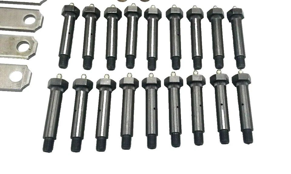 Shackle Rebuild Kit Triaxle with 356, Bronze Bushings, Wet Bolts, 2.562" Shackles (SRK-3A-WB-356-BB)