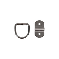 3/16" Stainless Steel Tie Down Lashing D Rings 1000# Rated Trailer (SS10)