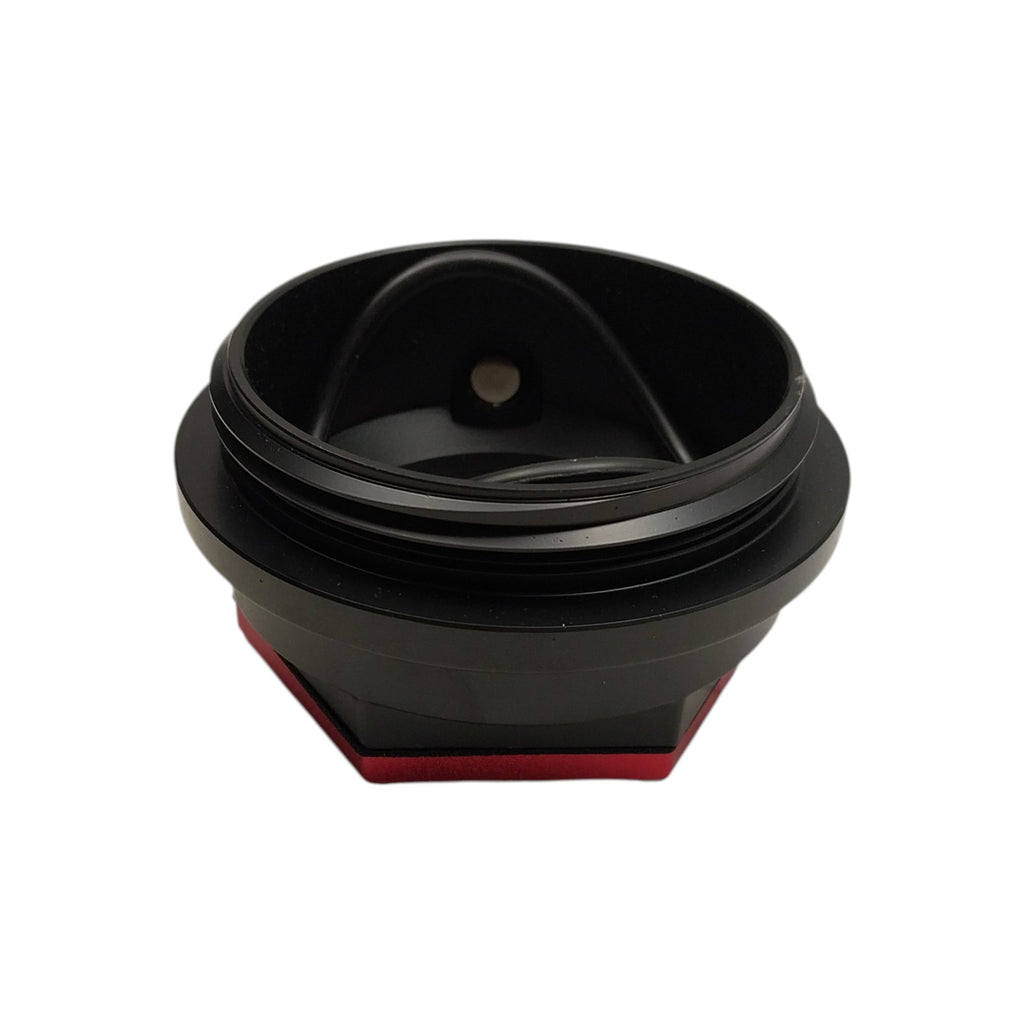 TWO 2-7/8" Valcrum Aluminum Hub Cap AL-KO 7K-8K Trailer Axle Grease/Oil 568268 (ST-2875A-LOTOF2)