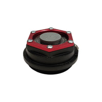 TWO 2-7/8" Valcrum Aluminum Hub Cap AL-KO 7K-8K Trailer Axle Grease/Oil 568268 (ST-2875A-LOTOF2)