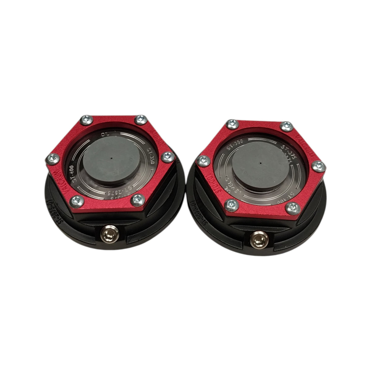 TWO 2-7/8" Valcrum Aluminum Hub Cap AL-KO 7K-8K Trailer Axle Grease/Oil 568268 (ST-2875A-LOTOF2)