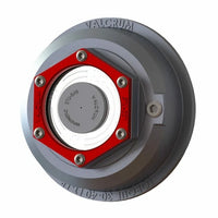 ONE 4" Valcrum Aluminum Hub Cap 10K 12K 15K Trailer Axle Grease/Oil 21-36 Dexter (ST-400)
