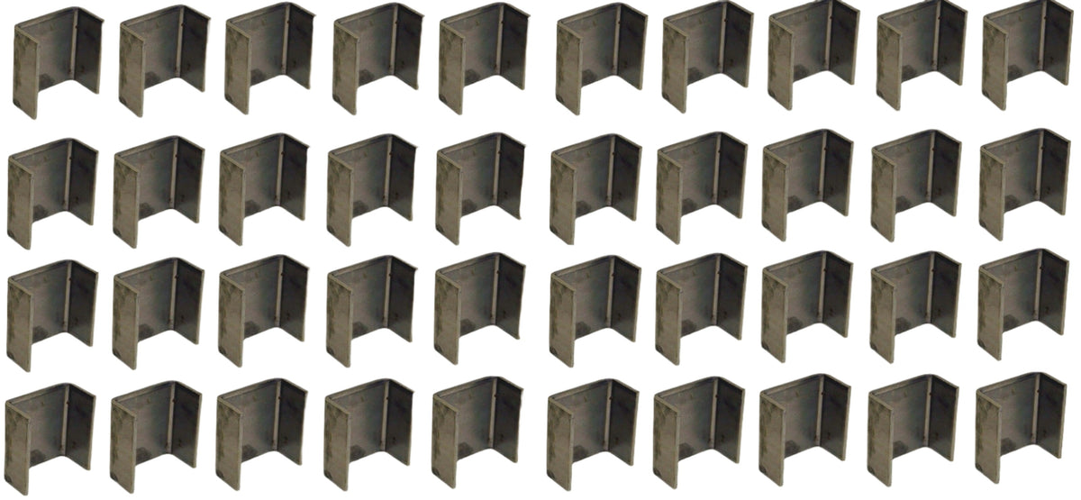 40 – 2×4 Weld-On Steel Stake Pockets (7-Gauge / 3?16") (STK-7GA-40)