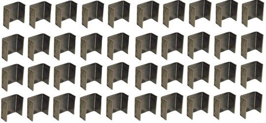 40 – 2×4 Weld-On Steel Stake Pockets (7-Gauge / 3?16") (STK-7GA-40)