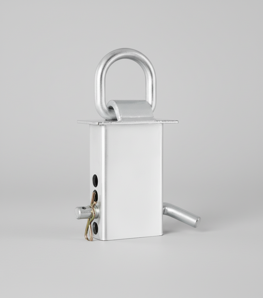 Adjustable Stake Pocket D-Ring Tie-Down — Zinc-Coated — 5400 lb WLL (STK-DR)