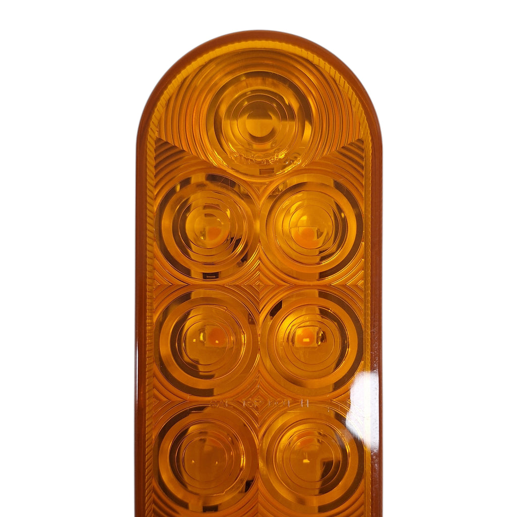 Optronics Amber Stop Turn Tail 10 Diodes Grommet Mounted PL-3 Connection Submersible (STL72AB)