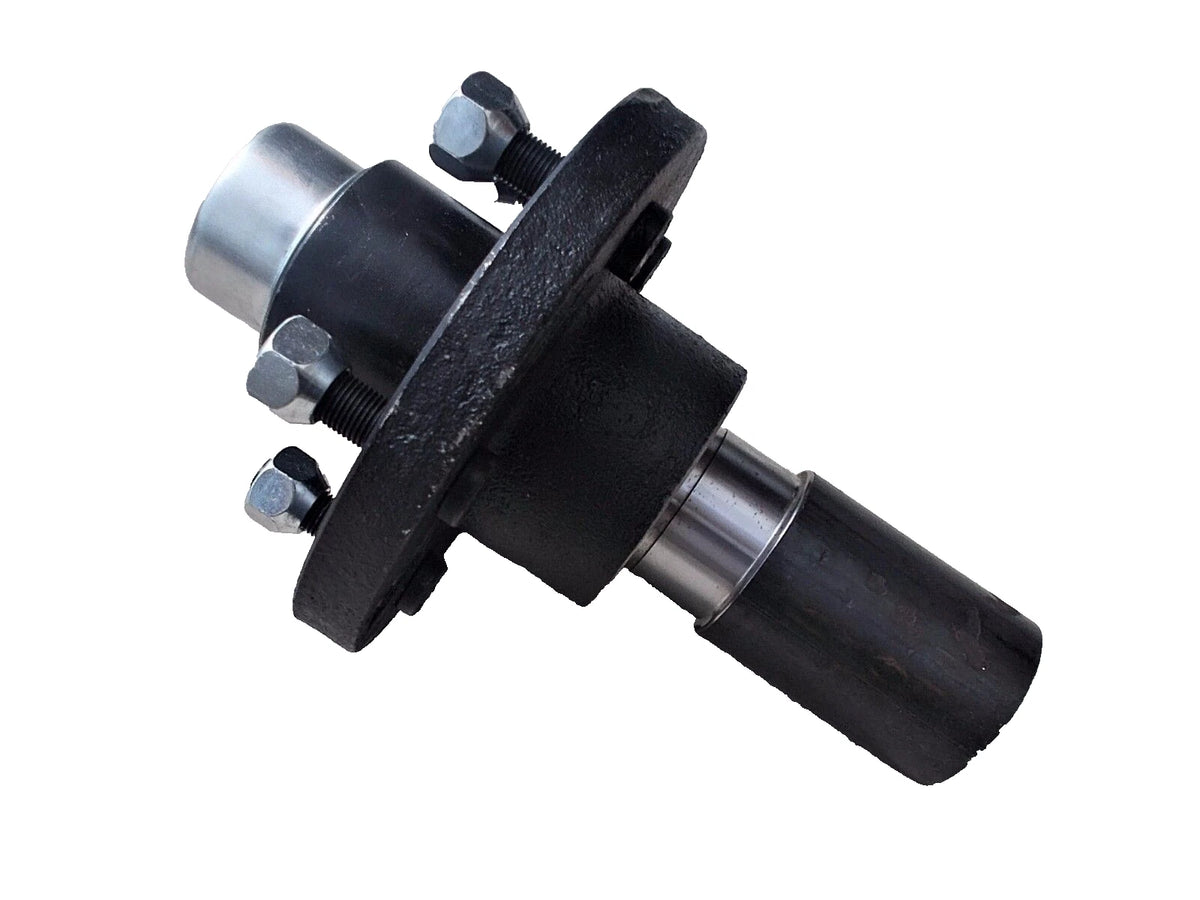 Stub Axle End Kit – 3,500 lb – 5 on 4.5 Bolt Pattern – With Brake Flange (STUB-84-545-H)