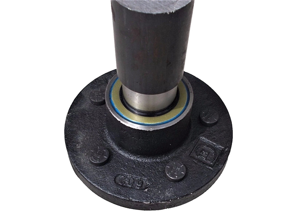 3500 lb Stub Axle End Kit – 5 on 4.75 Bolt Pattern – Complete Hub & Spindle Assembly (STUB-84-5475-H)