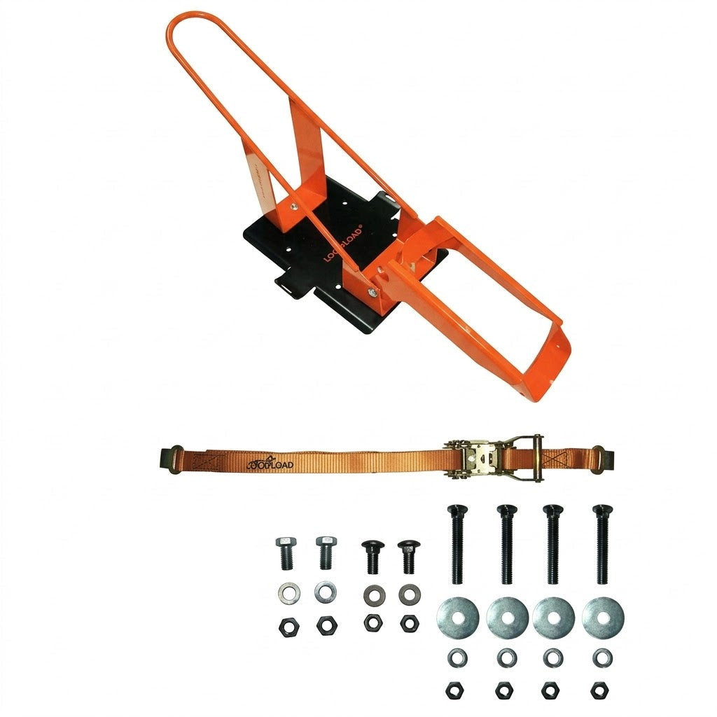 Lock N Load BK500 Dirt Bike Dual-Sport Enduro 100CC+ Wheel Chock Kit Stand (SV428766)
