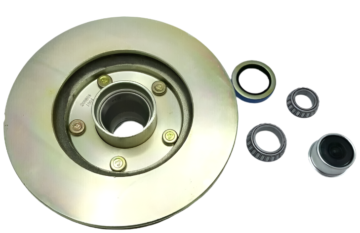 DB-42 Vented 10.25" OD 5x4.5 Brake Hub Rotor DB42 Disc Brakes 22.4 UFP 41030 (41038-KIT)