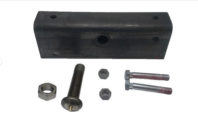 Equalizer for 2" Wide Slipper Springs 12" Long 7/8" Center Hole W/ Nuts & Bolts (EQ-12-Kit)