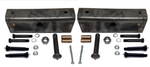 Tandem Trailer Suspension Rebuilt Kit Slipper Springs 12 Long Equalizer Wet Bolts Bronze bushings bolts (EQ-12-REBUILD-WB-KIT)