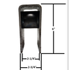 2" Slipper Spring Tandem Axle Trailer Hanger Kit Made By Dexter (HAP-105-205-02)