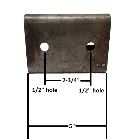2" Slipper Spring Tandem Axle Trailer Hanger Kit Made By Dexter (HAP-105-205-02)