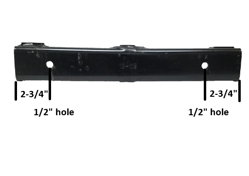 2" Slipper Spring Tandem Trailer Axle Equalizer Kit With 23-1/2" Equalizers Made By Dexter Fits Dexter 9,000 lb Axles (HAP-205-02)
