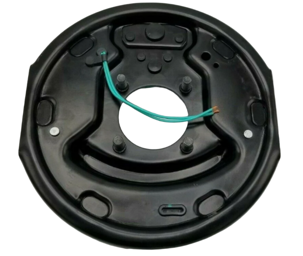 Complete Trailer Electric Brake Backing Plate 3500 axle 10" x 2.25" Pre-Boxed (BRK-EB10-KIT)