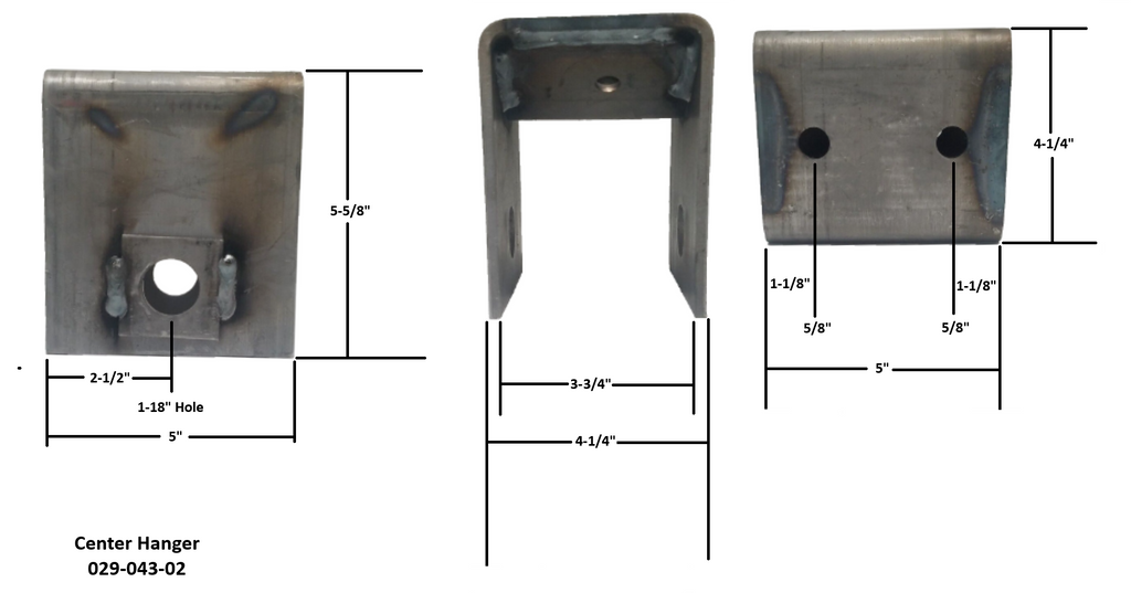 10,000-15,000 LB Multiple Axle Heavy Duty Hanger Kit Fits 3" Springs Can Replace Dexter's HAP-203-02 (HAP-203-02)