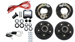Add Electric Trailer Brakes Complete Kit 2000 Axle 5 Lug 5x4.5 7" Drum (98545-C-IMP)