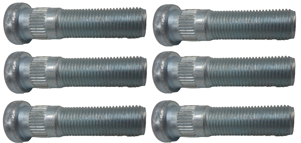 Set of 6 Drive In Wheel Studs 0.561" x 2" Long Fits Ranger Ez Loader UFP Boat Trailers 1/2"-20 Threads (33038U-6)