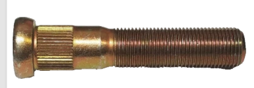 8 Wheel Studs -Trailer Axle Dexter 10K 12K Lug Hub Stud Bolt 5/8"x3.12 7-115 (7-115-LOTOF8)