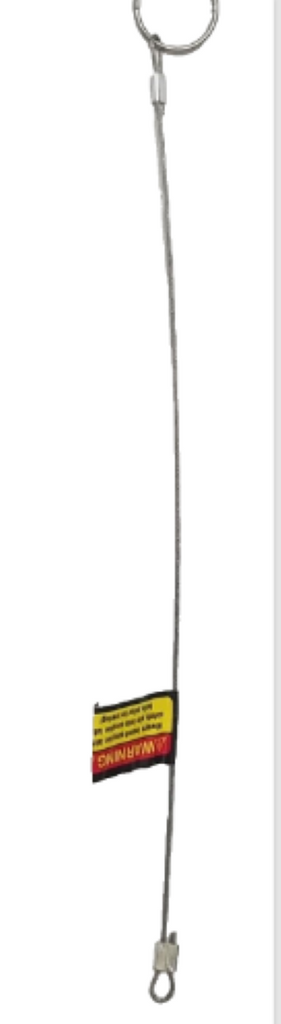 Tie Down Safety Pin Cable fits Models 70 Master Cylinder DISC Brake Actuator (47256)