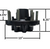 Dexter 15K Hub Kit D150 Axle 8 Lug X 275mm Trailer Axle fits 9-28 Drum 8-401 Hub (008-401-05-CAP-KIT)