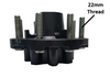Dexter 15K Hub Kit D150 Axle 8 Lug X 275mm Trailer Axle fits 9-28 Drum 8-401 Hub (008-401-05-CAP-KIT)