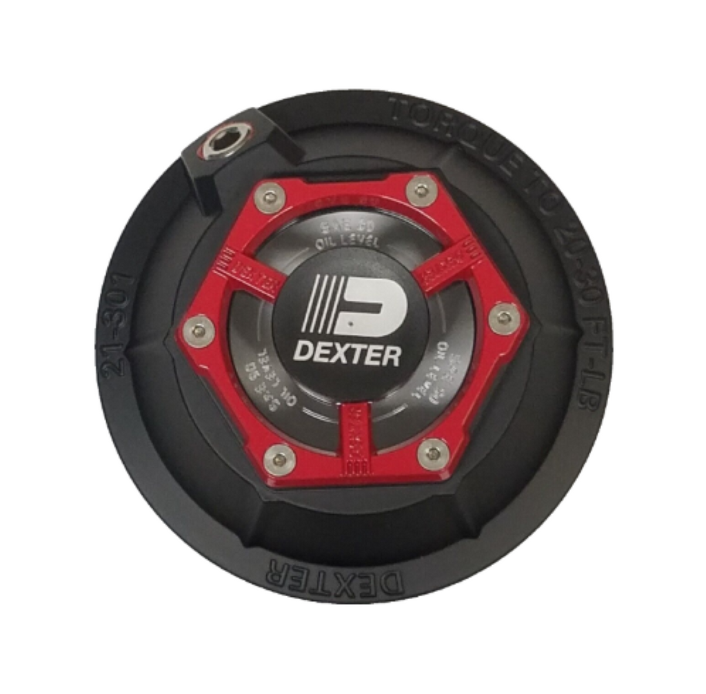 One - Dexter FORTRESS 4" Diameter Oil Cap for 10-15K Axles (21-36) Replacement (K21-301-00)