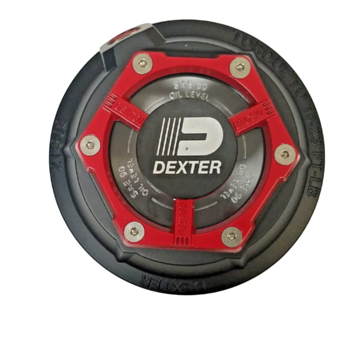 Dexter FORTRESS 3.5" Diameter Aluminum 21-88 Oil Cap for 9-10,000lb axles (K21-302-00)