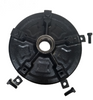 Mobile Home Drum 12" x 2" Demountable Hub, With Bolts, Wedges, Bearings, Cap and Seal (MHD-122459-RCB-KIT)