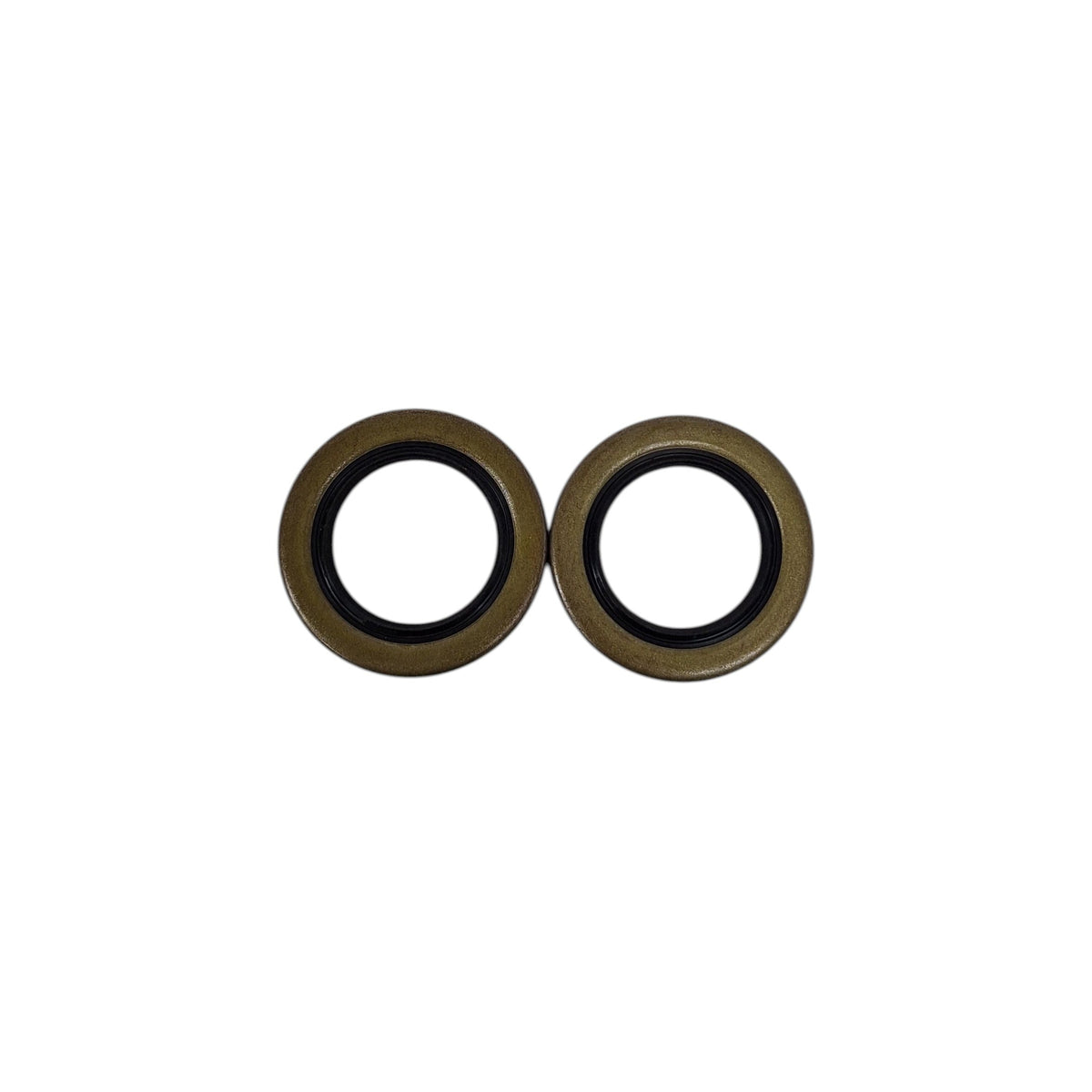 2 -Trailer Axle Grease Seal 2000 2200# 1.98x1.25" ID  Double Lip Axel Dust 34823 (T-23970-LOTOF2)