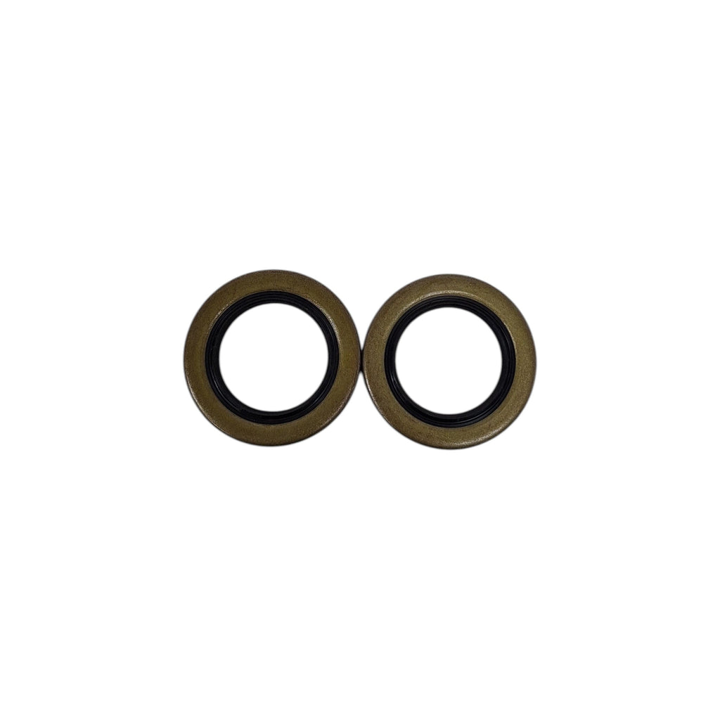 2 -Trailer Axle Grease Seal 2000 2200# 1.98x1.25" ID  Double Lip Axel Dust 34823 (T-23970-LOTOF2)