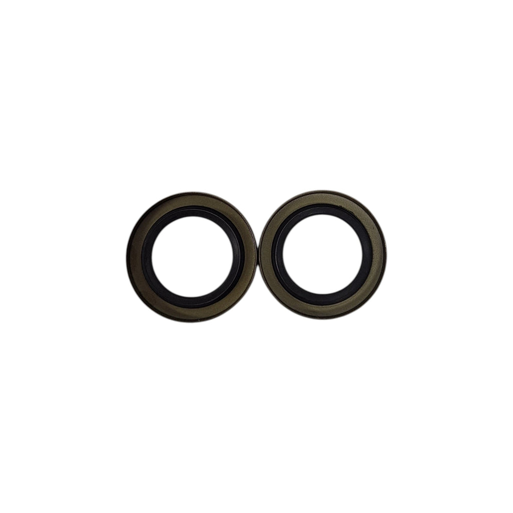 2 -Trailer Axle Grease Seal 2000 2200# 1.98x1.25" ID  Double Lip Axel Dust 34823 (T-23970-LOTOF2)