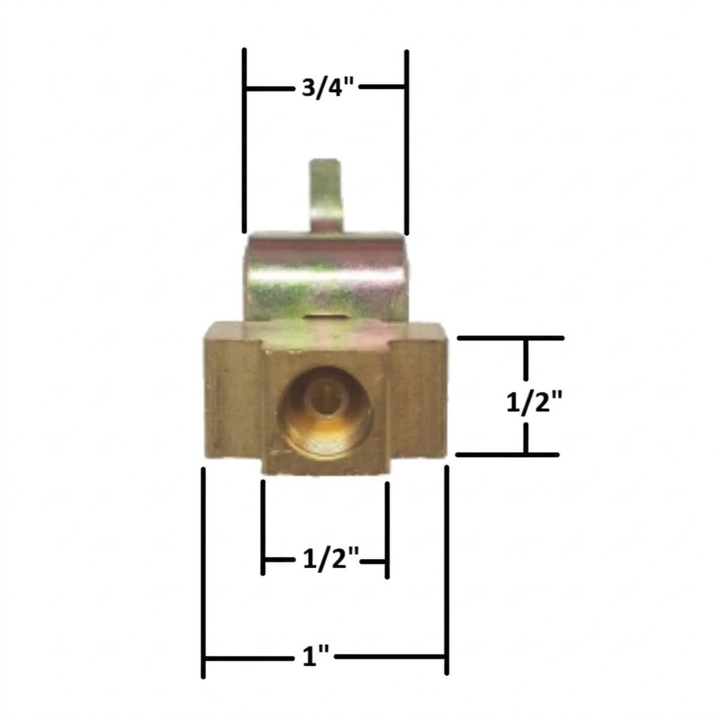 Titan Brake Actuator Line T Connector Hydraulic Drum Brake/Disc Brake 0778500 (T0778500)