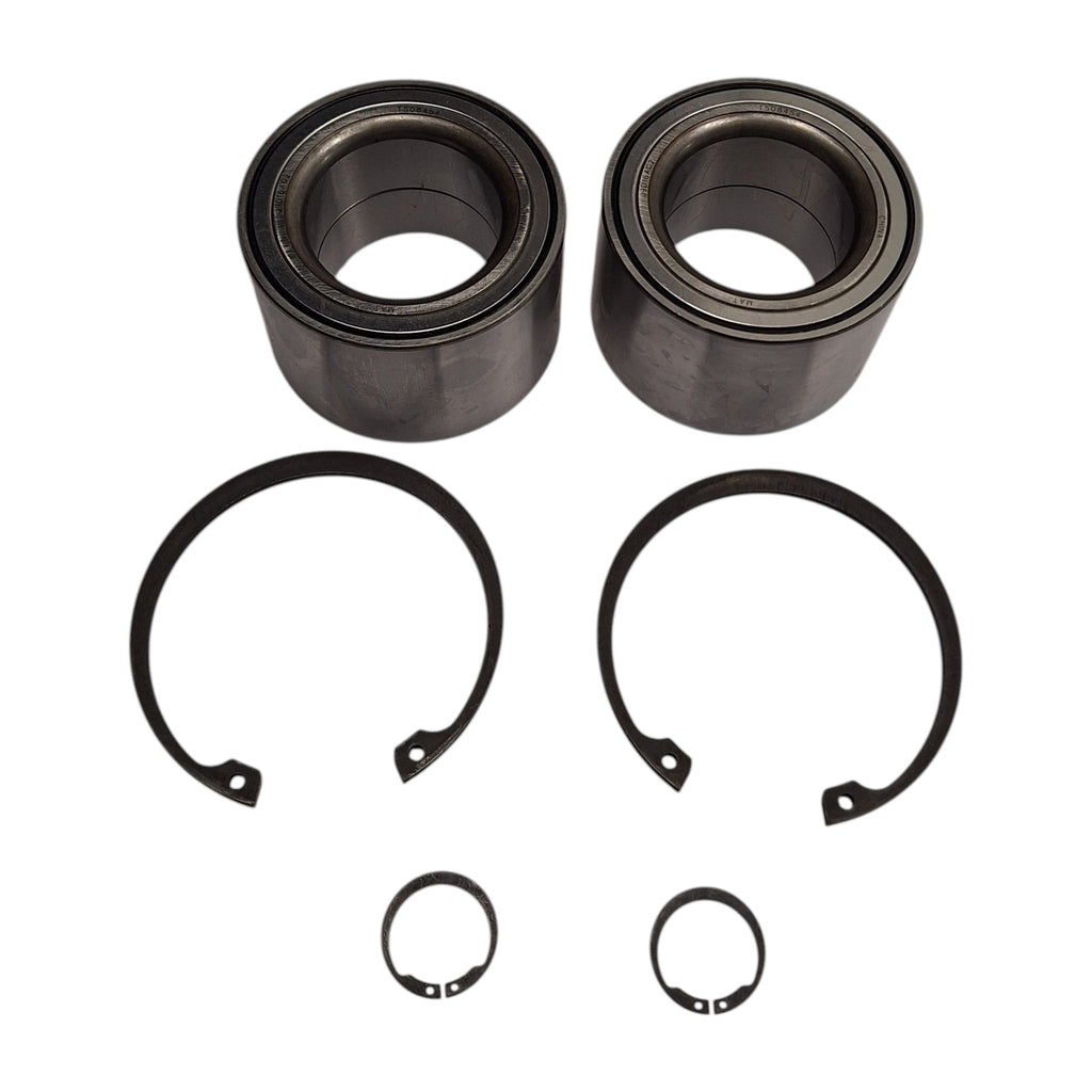Pair of 50mm Bearing Cartridge Kits w/Snap Rings Fits Dexter Never Lube Trailer Axle 8000# (T508454-KITX2)