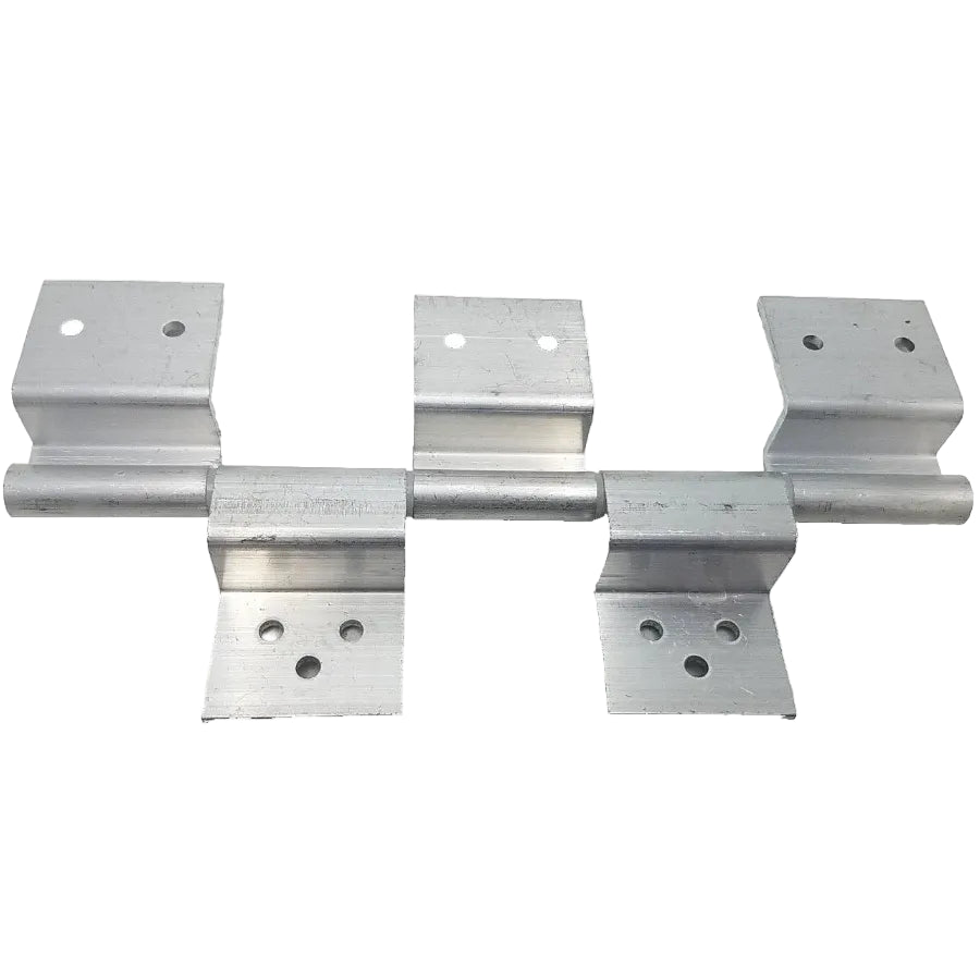 Jammy 5 -Leaf Aluminum RV / Camper Door Hinge – Raw Finish - Stainless Pin w/ Nylon Washers (TALH5R)