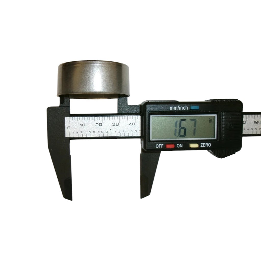 3500 lb Tie Down Trailer Axle Stainless Wear Sleeve Ring 1.72" O.D. 1.67" I.D. Fits TD17443 O-Ring (TD17293)