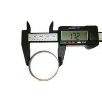3500 lb Tie Down Trailer Axle Stainless Wear Sleeve Ring 1.72" O.D. 1.67" I.D. Fits TD17443 O-Ring (TD17293)