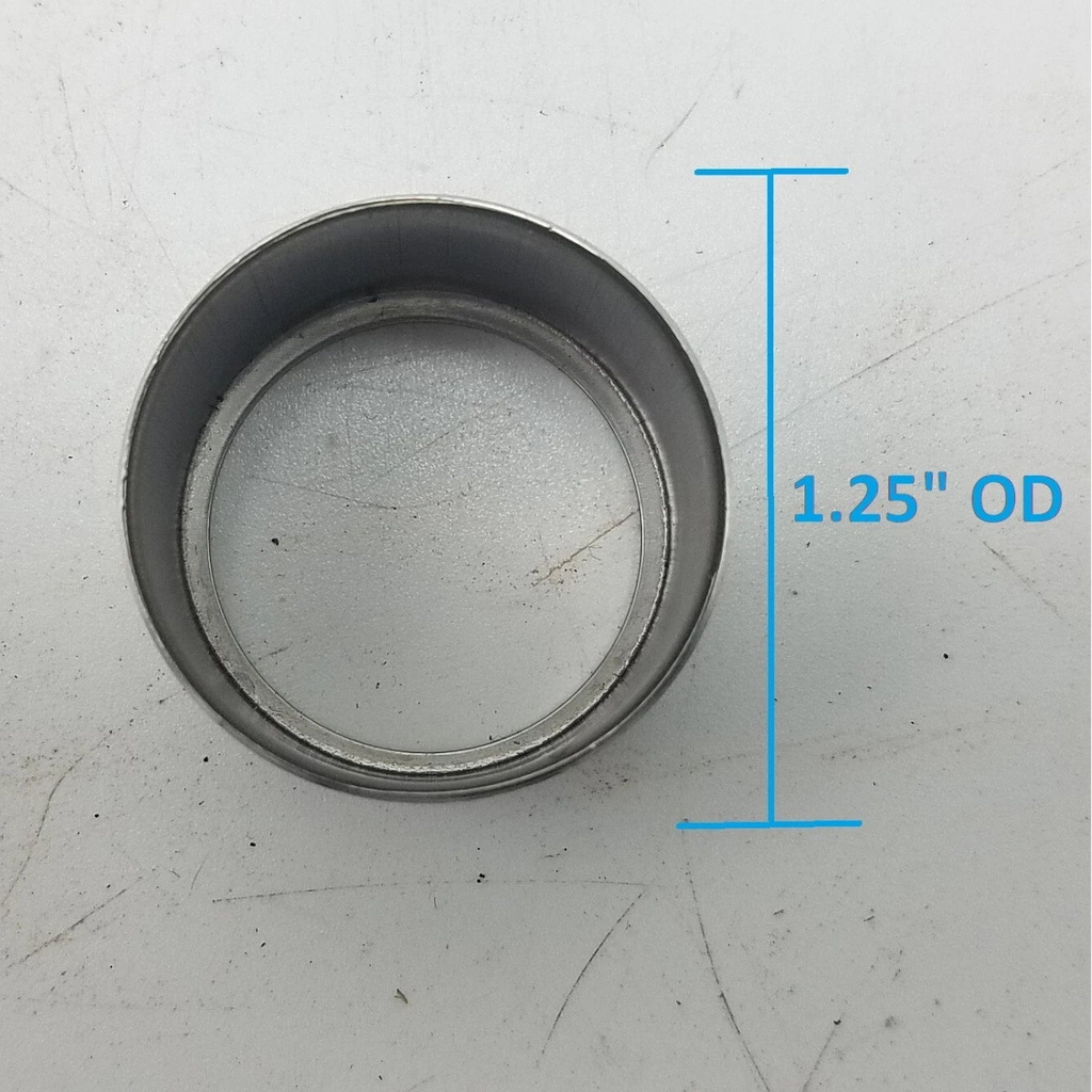 Stainless Steel 2K Spindle Wear Ring Sleeve – 1.20" ID x 1.25" OD (TDBAWS125)