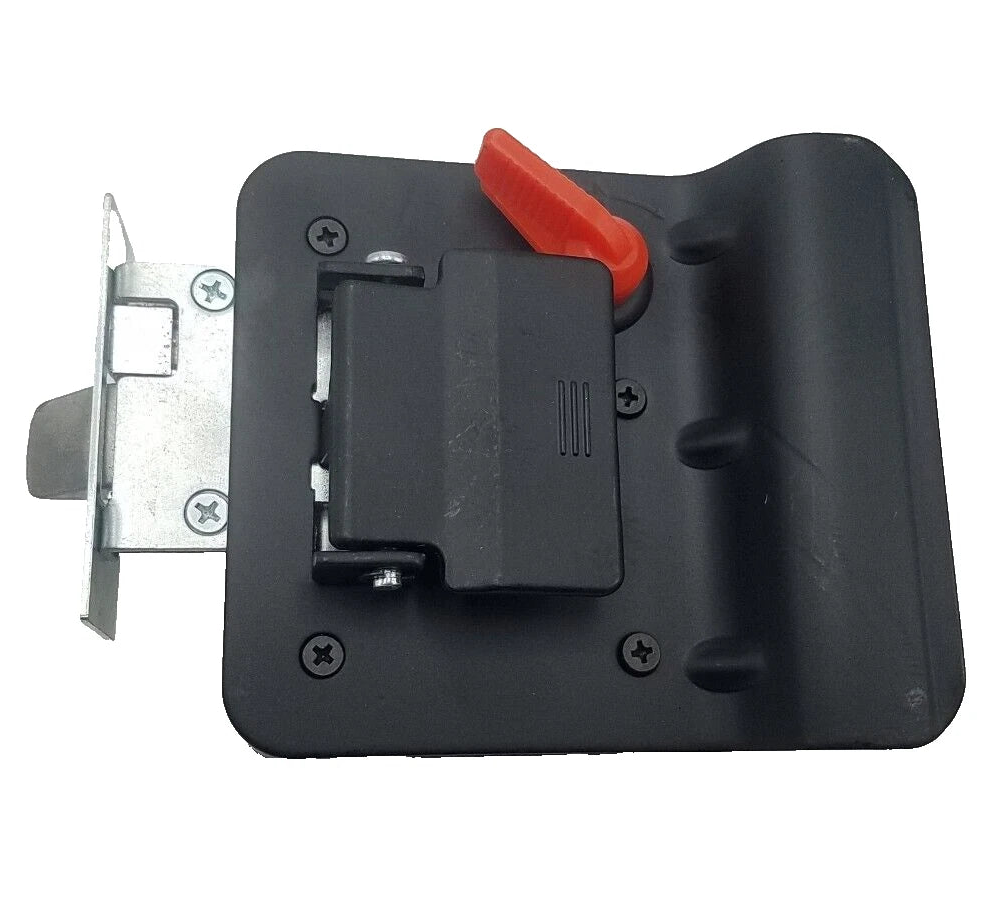 Jammy Cargo Trailer Door Lock w/4 Matching Keys, Chrome Plated (TDL01C)