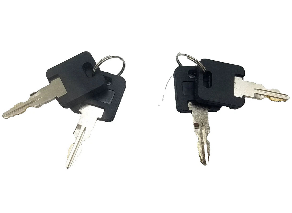 Jammy Cargo Trailer Door Lock w/4 Matching Keys, Chrome Plated (TDL01C)