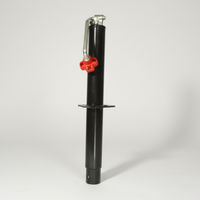 RAM 5,000# Topwind A-Frame Trailer Jack 15 inch Lift Powder Coat Zinc Plated (TJA5000TB)