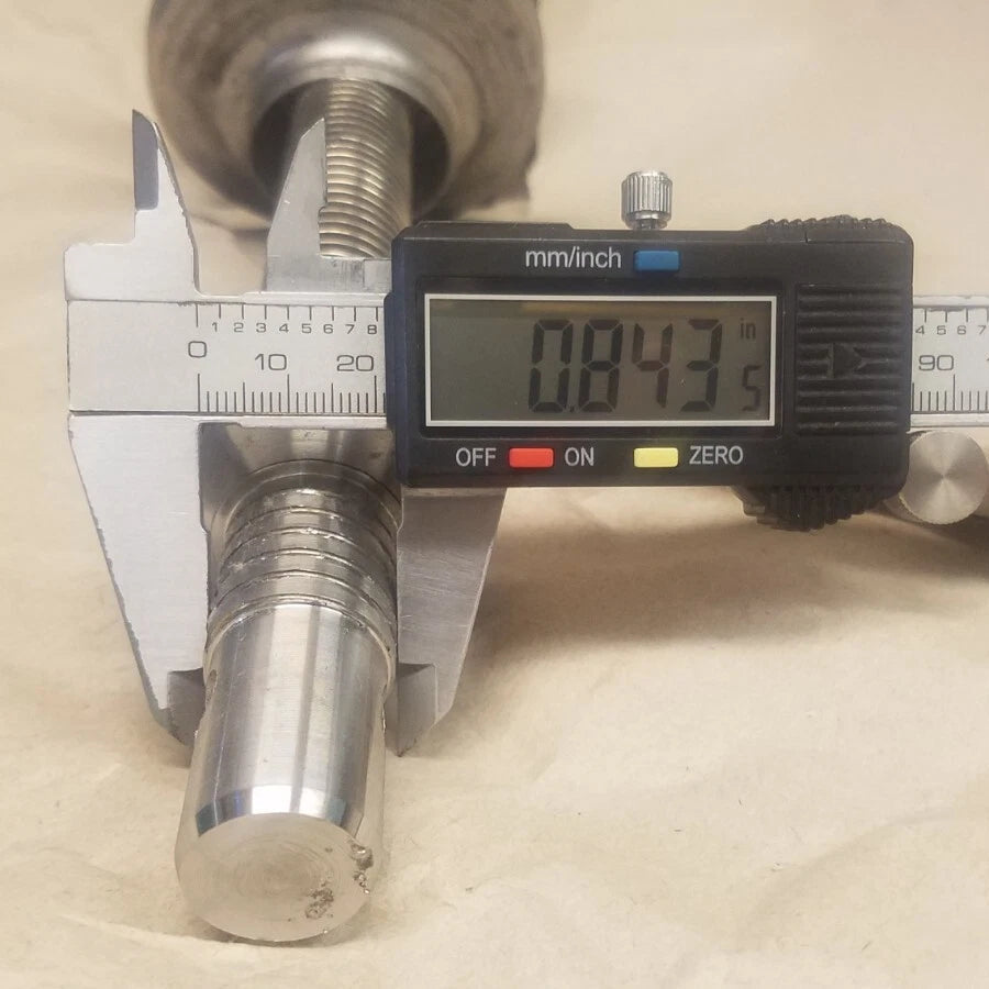 Replacement Rod and Nut for 12,000 lb Trailer RAM Jacks - Pro Series - Square (TJD-12000-RODNUT)