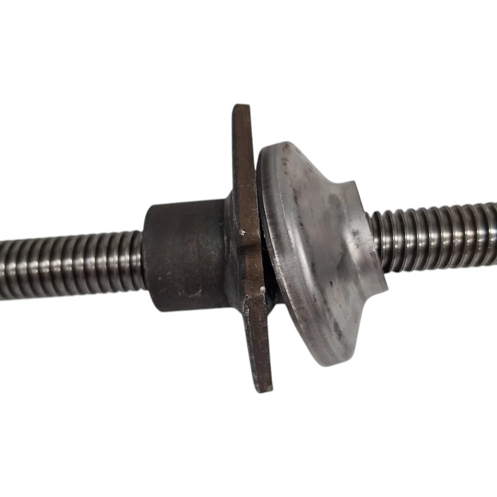 Replacement Rod and Nut for 12,000 lb Trailer RAM Jacks - Pro Series - Square (TJD-12000-RODNUT)